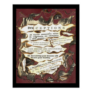 Póster Percepciones