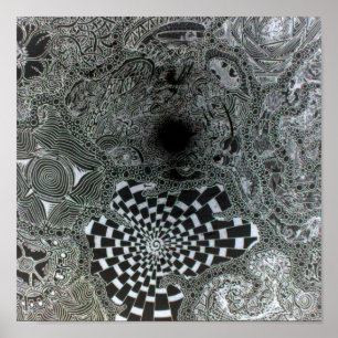 Póster Perception of a Black Hole