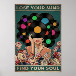 Póster Perder la mente Encuentra tu alma