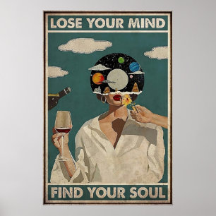 Póster Perder la mente Encuentra tu alma