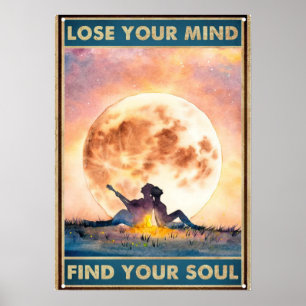 Póster Perder la mente Encuentra tu alma