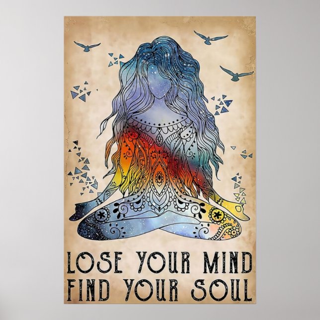Póster Perder la mente Encuentra tu alma (Frente)