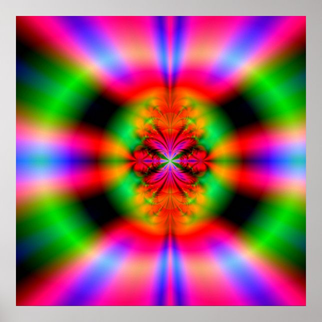 Póster "Pérdida de control y rapto místico" (Frente)