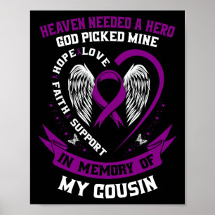 Póster Pérdida en memoria de Primo Awarene contra el cánc