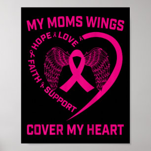 Póster Pérdida Rosa De La Madre Querida Ck De Cáncer De M
