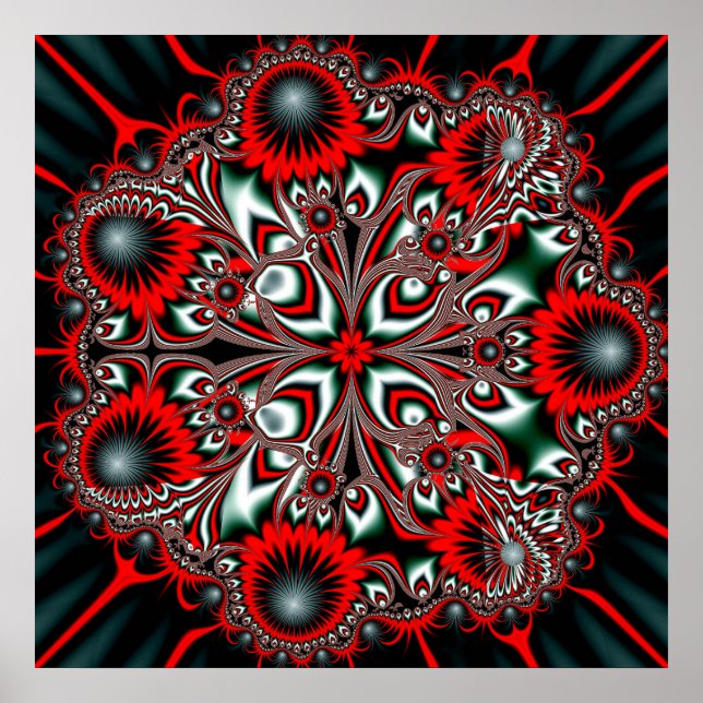 Póster "Pérdida total de la conexión visual con la realid (Frente)