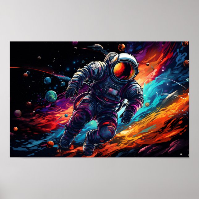 Póster Perdido en el espacio (Frente)