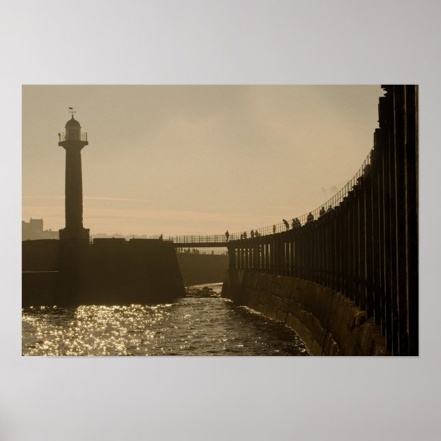 Póster Perdido en el tiempo - Whitby (Frente)