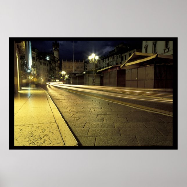 Póster Perdido en Italia (Frente)