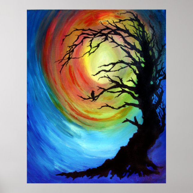 Póster Perdido en la oscuridad (Frente)