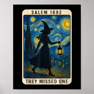 Póster Perdieron Un Tarot Van Gogh Salem 1692 Hallowee