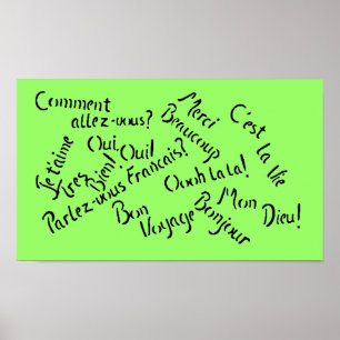Póster Perdón por mi francés ~ Poster / Imprimir