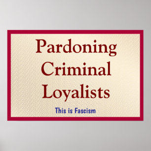 Póster Perdonar a leales criminales