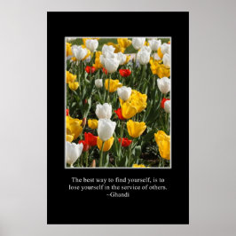 Póster Perdónate al servicio de otros