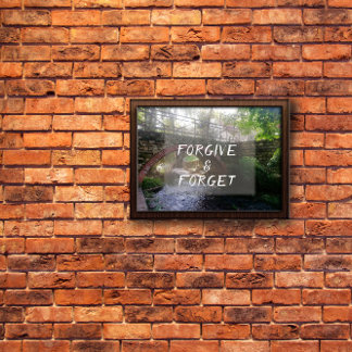 Póster Perdonen y olviden al poster de fotos del puente p