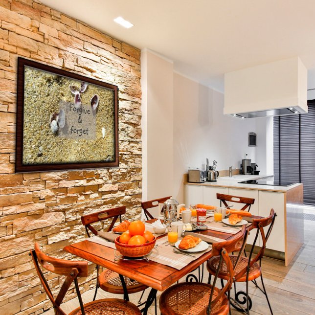 Póster Perdonen y olviden la sabiduría diciendo poster (Subido por el creador)