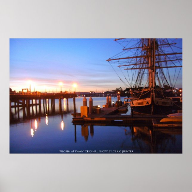 Póster Peregrino al amanecer (Frente)