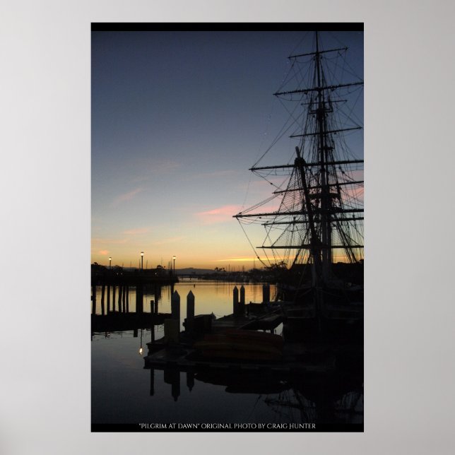 Póster Peregrino al amanecer (Frente)