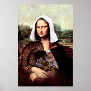 Póster Peregrino de la Mona Lisa