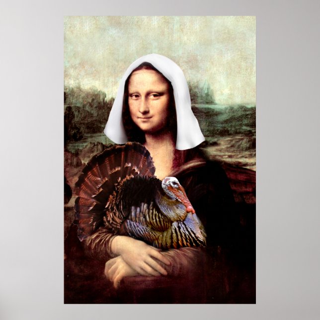 Póster Peregrino de la Mona Lisa (Frente)