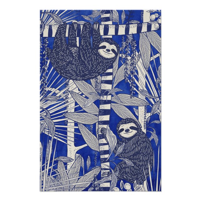 Póster Perezosos de la selva (Anverso)