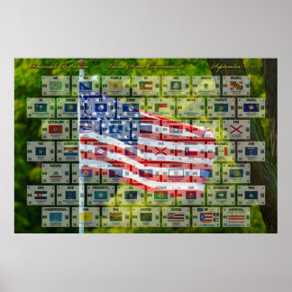 Póster Perfección de Preámbulo - Constitución de Estados 