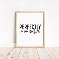 Perfectamente Imperfecto - Motivacional Minimalist