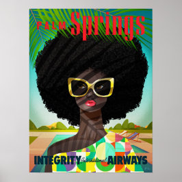 Póster Perfectamente Palm Springs