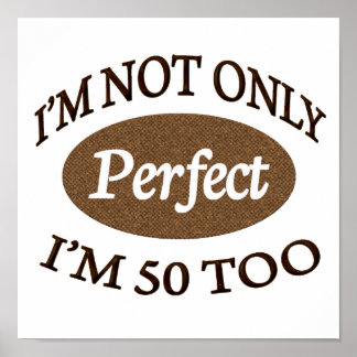 Póster Perfecto 50 años