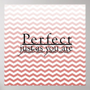 Póster Perfecto como usted sea