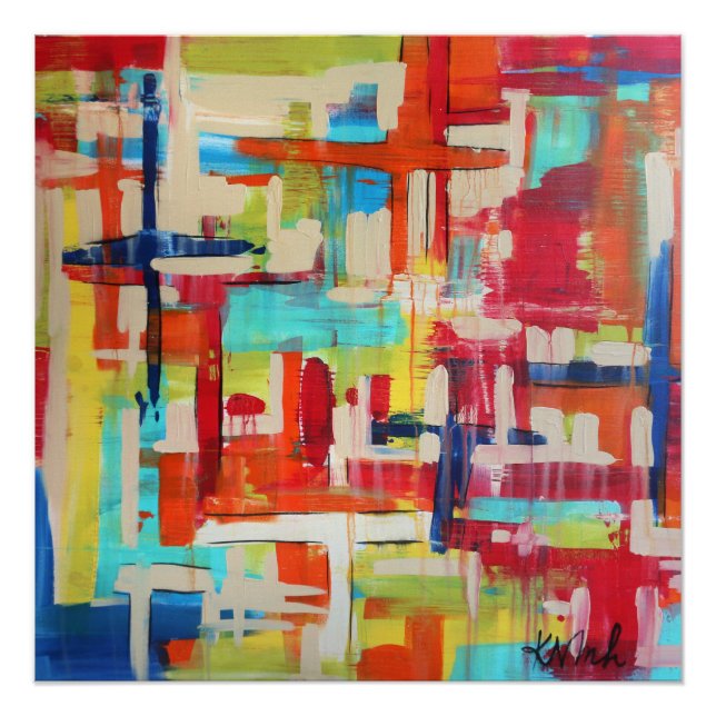 Poster perfecto de cruces (Anverso)