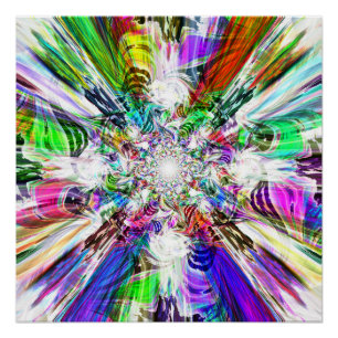 Poster perfecto de diamantes espectrales