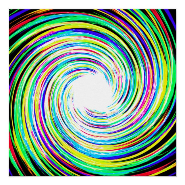 Poster perfecto de la chispa de color (Anverso)