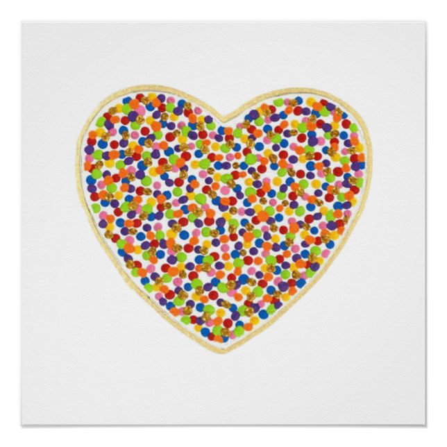 Poster perfecto de puntos cardíacos (Anverso)