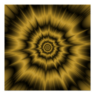 Poster perfecto de Zazzle Perfect con explosión de