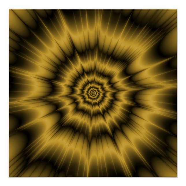 Poster perfecto de Zazzle Perfect con explosión de (Anverso)