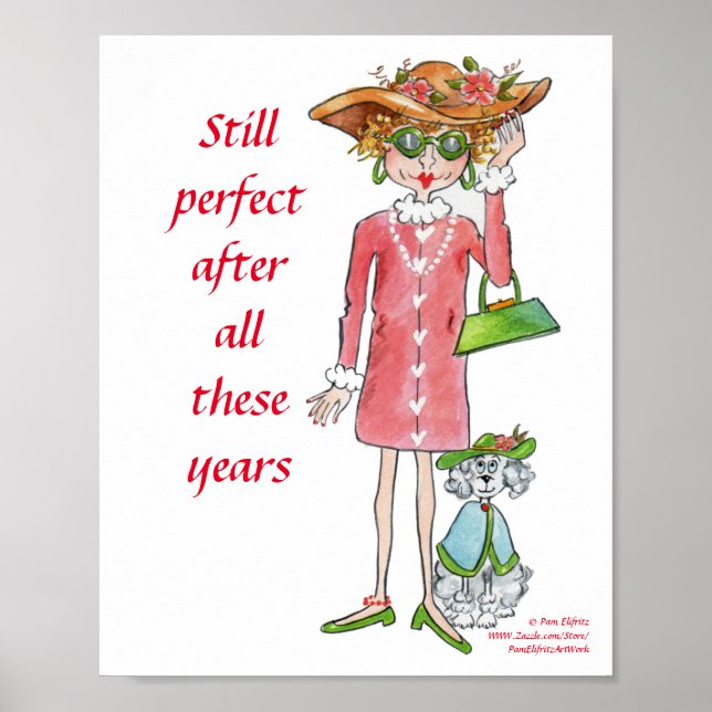 Póster Perfecto después de todos estos años texto (Frente)