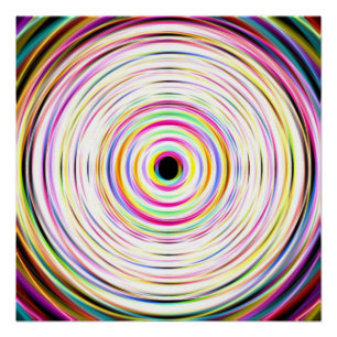 Poster perfecto para rayas cósmicas