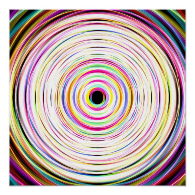 Poster perfecto para rayas cósmicas (Anverso)