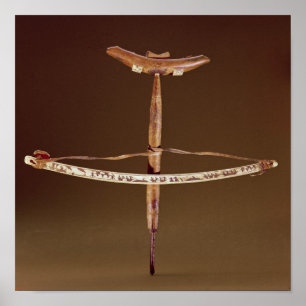 Póster perforación de arco inusual