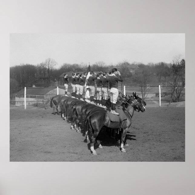 Póster Perforación de monos, años 20 (Frente)