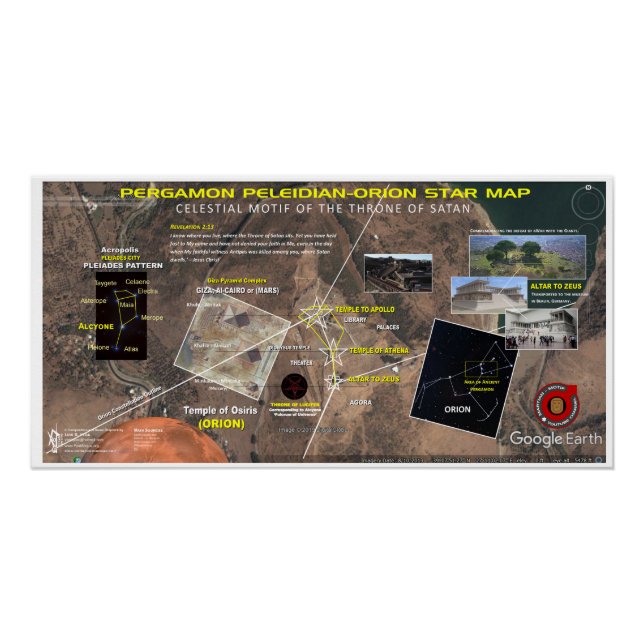 Póster Pergamon Pleiades (Anverso)