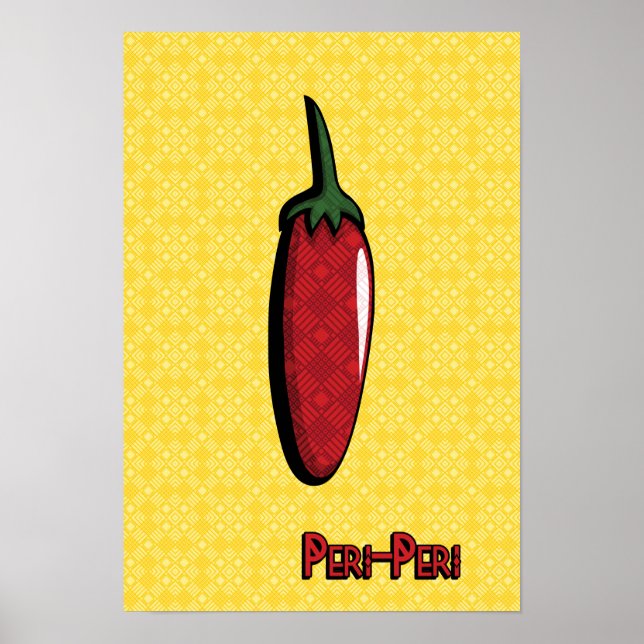Póster Peri-Peri Chili Pepper Poster (Frente)