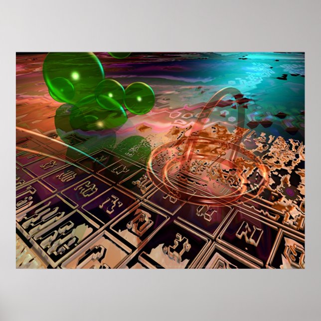 Póster Periodic Table of Elements (Frente)