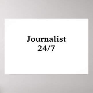 Póster Periodista 24/7