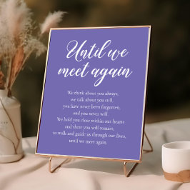 Póster Periwinkle hasta que nos reunamos de nuevo en home