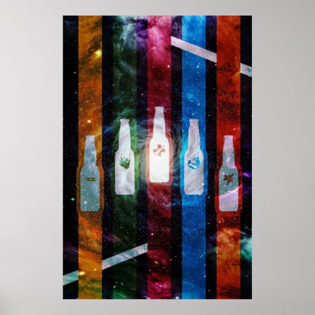 Póster Perk a Cola Zombie COD (Frente)