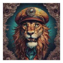 Póster Perkins el León