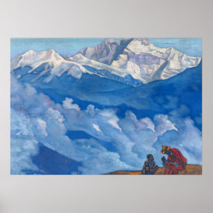 Póster Perla de la búsqueda, 1924 por Nicholas Roerich