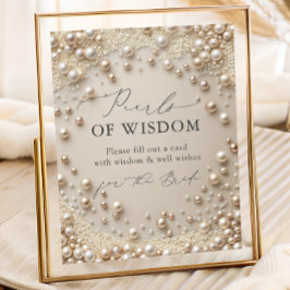 Póster Perlas Elegantes de Sabiduría: Fiesta de Regalos p